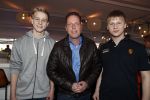 Zandvoort, 29 April 2017 Rob Geus met zijn kinderen