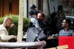 Amsterdam 3 april 2017  
Oscar Aerts met zoontje en Robert de Hoog op terras.