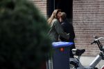 Amsterdam 11 april 2017  
Robine v d Meer met kinderen op de cornelis schuytstraat