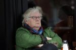 Amsterdam 7 mei 2017
Rudi Fuchs op terras op de beethovenstraat