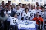 Amsterdam 25 april 2017
Huis Igone de JonghJohan Cruijff run van 14 km vanuit Olympisch stadon naar Arena. Johan Cruijff zou vandaag 70 geworden zijn. oa Estelle Cruijff Johnny Heitinga Sjaak Swart Erben Wennemars deden mee