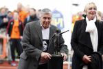 Amsterdam 25 april 2017
Huis Igone de JonghJohan Cruijff run van 14 km vanuit Olympisch stadon naar Arena. Johan Cruijff zou vandaag 70 geworden zijn. oa Estelle Cruijff Johnny Heitinga Sjaak Swart Erben Wennemars deden mee