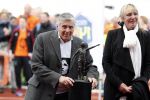 Amsterdam 25 april 2017
Huis Igone de JonghJohan Cruijff run van 14 km vanuit Olympisch stadon naar Arena. Johan Cruijff zou vandaag 70 geworden zijn. oa Estelle Cruijff Johnny Heitinga Sjaak Swart Erben Wennemars deden mee