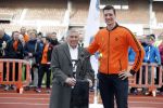 Amsterdam 25 april 2017
Huis Igone de JonghJohan Cruijff run van 14 km vanuit Olympisch stadon naar Arena. Johan Cruijff zou vandaag 70 geworden zijn. oa Estelle Cruijff Johnny Heitinga Sjaak Swart Erben Wennemars deden mee