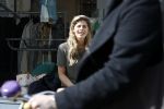 Amsterdam 11 april 2017
Stephanie Tency op terras met een vriendin.