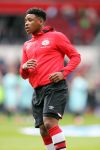 Eindhoven,23 April 2017 PSV-AJAX Seizoen 2016/2017, eindstand 1-0
Steven Bergwijn