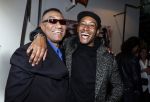 Amsterdam 12 mei 2017
Presentatie kledinglijn Sunnery James bij Four Azzuro op de pc Hooftstraat. Tony Cohen heeft samen met Sunnery collectie gemaakt. Sunnery met zijn vader Ronny Gorre