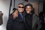 Amsterdam 12 mei 2017
Presentatie kledinglijn Sunnery James bij Four Azzuro op de pc Hooftstraat. Tony Cohen heeft samen met Sunnery collectie gemaakt. Sunnery met zijn vader Ronny Gorre