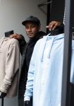 Amsterdam 12 mei 2017
Presentatie kledinglijn Sunnery James bij Four Azzuro op de pc Hooftstraat. Tony Cohen heeft samen met Sunnery collectie gemaakt.