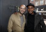 Amsterdam 12 mei 2017
Presentatie kledinglijn Sunnery James bij Four Azzuro op de pc Hooftstraat. Tony Cohen heeft samen met Sunnery collectie gemaakt.