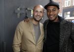 Amsterdam 12 mei 2017
Presentatie kledinglijn Sunnery James bij Four Azzuro op de pc Hooftstraat. Tony Cohen heeft samen met Sunnery collectie gemaakt.