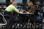 Amsterdam 15 mei 2017
Eric Beekes in amsterdamTatjana met Patrick v Mierlo op terras.