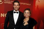 Amsterdam 21 december 2016
Sportman en sportvrouw van het jaar verkiezing tijdens het sportgala in de RAI.
Tom Dumoulin met partner