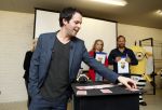 Amsterdam 8 mei 2017   
Victor Mids presengteert de nederlandse stemmencast van verschrikkelijke ikke 3 in de bijlmerbajes. De stemmen worden gedaan door Carlo Boszhard Jelle Stout Pip Pellens en Trudy Labij
