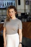 Amsterdam 13 april 2017 
Castpresentatie Huisvrouwen Bestaan Niet in vondel CS in het vondelpark. Victoria Koblenko