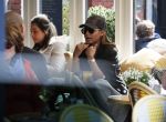 Amsterdam 20 april 2017 
Winonah de Jong op terras.