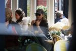 Amsterdam 20 april 2017 
Winonah de Jong op terras.