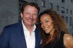 Amsterdam 10 april 2017
Free a girl gala in het scheepvaartmuseum. Yvette Teurlings met een kennis