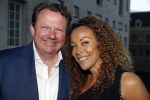Amsterdam 10 april 2017
Free a girl gala in het scheepvaartmuseum. Yvette Teurlings met een kennis