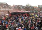 Eindhoven, 15 April 2018
PSV-AJAX, eindstand 3-0 en Landskampioen Seizoen 2017-2018
Aankomst bus AJA aankomst bus PSV
