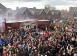 Eindhoven, 15 April 2018
PSV-AJAX, eindstand 3-0 en Landskampioen Seizoen 2017-2018
Aankomst bus AJA aankomst bus PSV