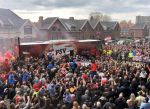 Eindhoven, 15 April 2018
PSV-AJAX, eindstand 3-0 en Landskampioen Seizoen 2017-2018
Aankomst bus AJA aankomst bus PSV