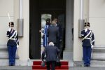 Den Haag 11 april 2018
Zijne Majesteit Koning Willem-Alexander en Hare Majesteit Koningin MÃ¡xima hebben  in Paleis Noordeinde een lunch aangeboden aan Nederlanders die zich hebben onderscheiden door een bijzondere prestatie. oa Adam Curry Yvonne v Gennip Adelheid Roosen en Romana Vrede