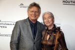 Amsterdam 18 april 2018
 Koning Willem-Alexander en koningin Maxima wonen de premiere bij van Gurre-Lieder in de Nationale Opera & Ballet in de stopera. Han Ebbelaar met partner Alexandra Radius