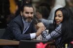 Amsterdam 22 april 2018
Amanda Balk met haar verloofde Stavros en dochter op terras.