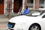 Amsterdam 10 april 2018
Acteur Andre Dongelmans op zijn scooter