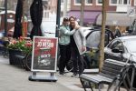 Amsterdam 11 april 2018
Andre Hazes jr met beste vriend Djarno Hofland op de cornelis schuytstraat. Bas Smit