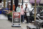 Amsterdam 11 april 2018
Andre Hazes jr met beste vriend Djarno Hofland op de cornelis schuytstraat. Bas Smit