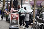 Amsterdam 11 april 2018
Andre Hazes jr met beste vriend Djarno Hofland op de cornelis schuytstraat. Bas Smit