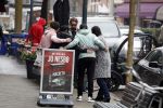 Amsterdam 11 april 2018
Andre Hazes jr met beste vriend Djarno Hofland op de cornelis schuytstraat. Bas Smit