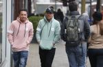 Amsterdam 11 april 2018
Andre Hazes jr met beste vriend Djarno Hofland op de cornelis schuytstraat