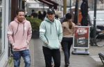 Amsterdam 11 april 2018
Andre Hazes jr met beste vriend Djarno Hofland op de cornelis schuytstraat