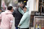 Amsterdam 11 april 2018
Andre Hazes jr met beste vriend Djarno Hofland op de cornelis schuytstraat