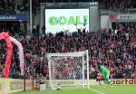 Eindhoven, 15 April 2018
PSV-AJAX, eindstand 3-0 en Landskampioen Seizoen 2017-2018
Andre Onana wordt verrast door een schot van Jorrit Hendrix 3-0