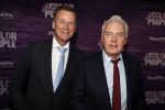 Amsterdam 16 april 2018
Premiere the color purple in de NDSM loods. Andre v Duin kwam met partner Martin