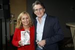 Amsterdam 25 april 2018
Boekpresentatie Erik de Zwart op het oude veronica schip. Erik rijkt het eerste boek uit aan Angela Groothuizen