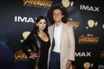 Amsterdam 24 april 2018
Premiere Avengers in pathe Arena. Jordi van den Bussche (kwebbelkop) met zijn vriendin Azzyland