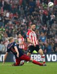 Eindhoven, 15 April 2018
PSV-AJAX, eindstand 3-0 en Landskampioen Seizoen 2017-2018
Bart Ramselaar en Donny v d Beek in duel