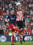 Eindhoven, 15 April 2018
PSV-AJAX, eindstand 3-0 en Landskampioen Seizoen 2017-2018
Bart Ramselaar en Donny v d Beek in duel