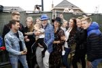 Hummelo 10 mei 2018
Onthulling standbeeld rockgroep Normaal met de bandleden Bennie Jolink, Ferdi Joly, Willem Terhorst en de partner van het overleden lid Jan Manschot . Bennie  met partner Ellie, 3 kinderen, 9 kleinkinderen en zijn schoonzoon