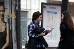 Amsterdam 14 april 2018
Bickel Krabbe wacht samen met zijn vriendin op de tram