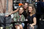 Amsterdam 19 april 2018
Carlijn de Vries viert haar verjaardag met vriendinnen Jorica Koppen en â€¦.