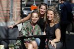 Amsterdam 19 april 2018
Carlijn de Vries viert haar verjaardag met vriendinnen Jorica Koppen en â€¦.