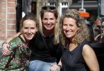 Amsterdam 19 april 2018
Carlijn de Vries viert haar verjaardag met vriendinnen Jorica Koppen en â€¦.