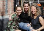 Amsterdam 19 april 2018
Carlijn de Vries viert haar verjaardag met vriendinnen Jorica Koppen en â€¦.