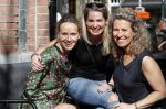 Amsterdam 19 april 2018
Carlijn de Vries viert haar verjaardag met vriendinnen Jorica Koppen en â€¦.